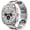 silver/Orange, variant on Stainless Steel Band for Samsung Galaxy Watch 8(40mm/44mm) & 8 Classic, Adjustable Link & Butterfly Clasp