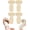 Beige,4pcs, variant on Anti-Slip Heel Liners, Soft Cushion Heel Pads, Self-Adhesive Heel Pads for Too Big Shoes, Improved Fit,Stop Heel Slip or Blister