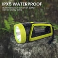 thumbnail image 5 of LED Flashlight Rechargeable Spotlight, 3500LM Super Bright Hand Spotlight, Portable Handheld Searchlight, Waterproof Outdoor Torch Light for Security, Camping, Hunting, Hiking, 5 of 8