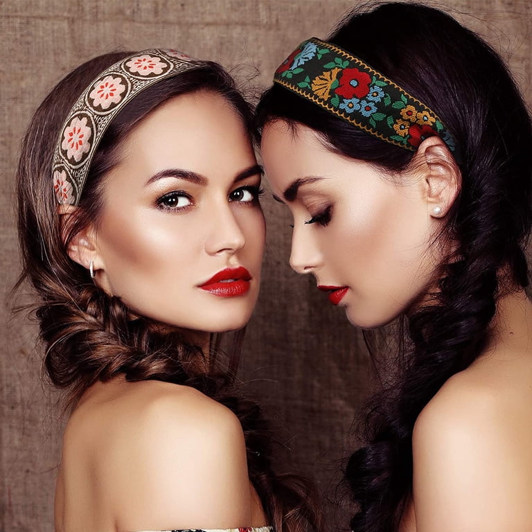 Beautiful hand made headbands for Womens Crown Headbands | African Ankara Hair Wraps | Handmade Boho  main image 4
