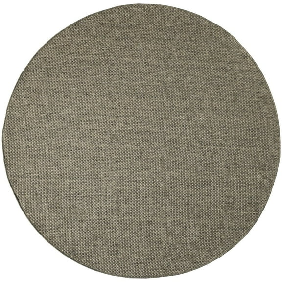 Nourison Home Tulum 8' x Round Olive Outdoor Rug