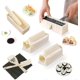 thumbnail image 1 of SZTXJ Sushi Making Kit, Complete 10 Piece Plastic Sushi Set with 8 Unique Pieces, 1 of 5