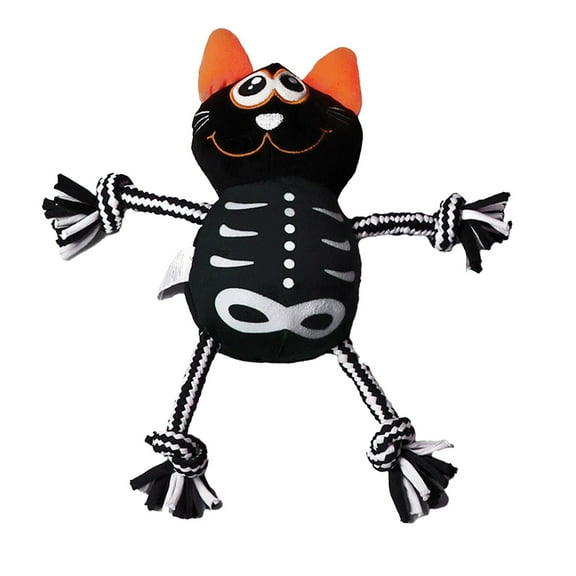 Interactive Chew Toys for Dogs - Soft Stuffed Animals for Christmas and Halloween - Gnawing Teeth Doll for Boredom and Home Alone Entertainment