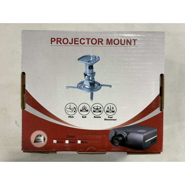 Brand New - Generic A-V Mounts Universal Projector Mount - Silver