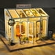 thumbnail image 2 of Kit de Casa de Muñecas en Miniatura para Bricolaje, Casa de Jardín de Madera con Luz LED para Niños Y Adultos , Tienda de ropa, 2 of 8