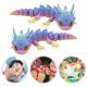thumbnail image 4 of Articulación Baby Dragon Figurine Juguete Dragón Flexible Folíneo Toya 3D Impresión Realista para Los Entusiastas Del, 4 of 9