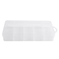 thumbnail image 2 of Caja de 5 compartimentos para señuelos de mosca, caja de almacenamiento para aparejos de pesca, gancho para cuchara, caja para aparejos de cebo, pequeña, 2 of 8