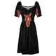 thumbnail image 4 of ZAMination Vestido de manga corta vestido de fiesta 2025 vestido de mujer de verano 2025, 4 of 6