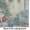 thumbnail image 5 of Carolines Treasures DAC2684LCB 0.2 x 15 x 12 in. Japanese Chin Cozy Christmas Glass Cutting Board, Large, 5 of 5