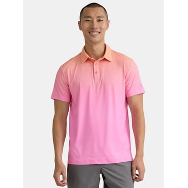 Birdie Bound Men's & Big Men's Novelty Print Golf Polo, Sizes S-5XL