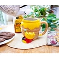 thumbnail image 3 of Taza de café de cerámica Silver Buffalo en forma de bote de miel Winnie Pooh 23 oz marrón, 3 of 8