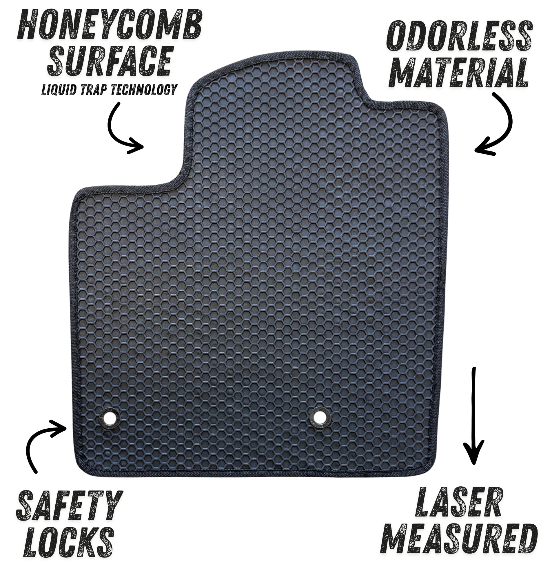 All Weather Floor Mats Custom Fit for 2021 to 2026 Nissan Rogue