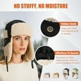 thumbnail image 6 of ASTRAEA Winter Russian Ushanka Hats for Men Women, Windproof Warm Trapper Aviator Cap with Fleece Ear Flaps for Outdoor Cold Weather, Black, 6 of 7