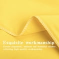 thumbnail image 3 of Microfiber Full Bed Sheet Set, 4 Pieces Wrinkle, Fade, Stain Resistant Solid Color Sheet and Pillowcase Set (1 Flat Sheet, 1 Fitted Sheet, 2 Pillowcases) with Deep Pocket, Yellow, 3 of 6