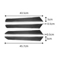 thumbnail image 3 of Real Bright Soft Car Interior Carbon Fiber Sticker Decoration8Pcs Carbon Fiber Interior Door Panel Cover For Volkswagen Jetta SedanAuto Car Protection Interior Accessories, 3 of 8