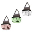 thumbnail image 3 of Shisuyan Sink Storage Kitchen Sink Accessories Plastic 3Pcs Green, 3 of 8