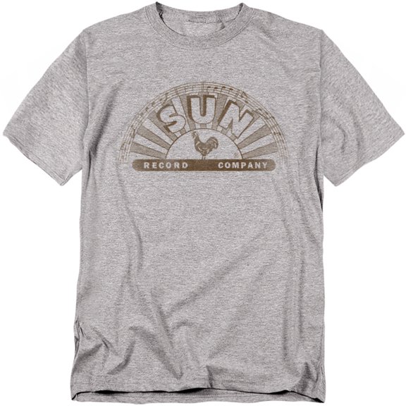 Sun Records T-Shirt Sun Records Half Logo Distressed Unisex Graphic Tee for Men & Women