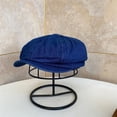 thumbnail image 3 of CoCopeanut Beret Cap New Autumn Winter Hat Caps for Men Women Adjustable Ivy Newsboy Flat Cap High Quality Solid Knitted Hat Berets Gifts, 3 of 6