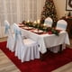 thumbnail image 4 of Lazos elásticos para sillas | Cintas elásticas para sillas, ideales para fiestas, bodas y decoración navideña | Cinta decorativa de poliéster para sillas de comedor y tocador | 40 cm de largo, 4 of 9