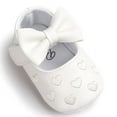 thumbnail image 3 of Herrnalise Baby Girl Bowknot Leater Shoes Anti-slip Soft Sole Toddler, 3 of 9