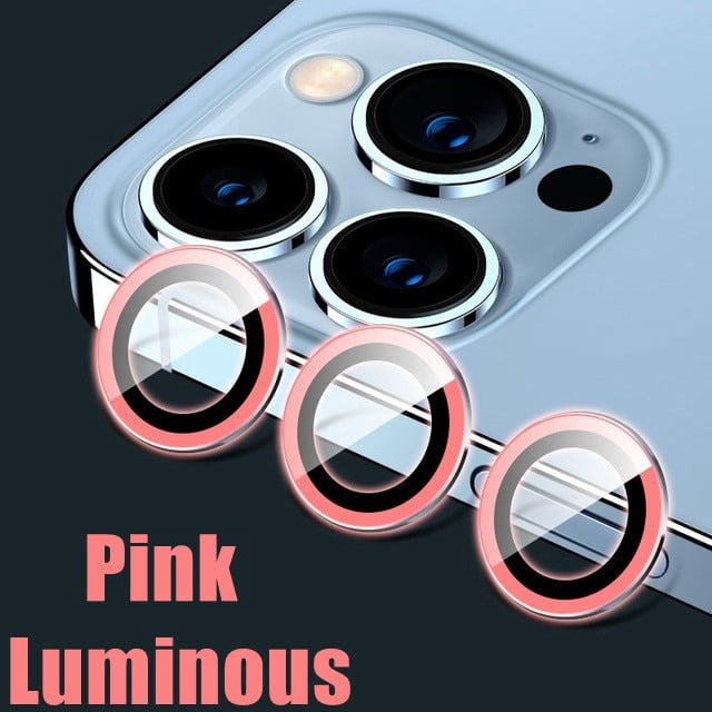 Protector de lente de cámara para IPhone 11, 12, 13 Pro Max Mini 15 Pro Max, cristal Protector para IPhone 14 Pro Max, 3 uds.