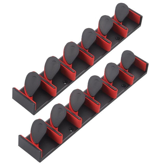 2PC Wall-Mounted Fishing Rod Rack Fishing Tackle Holder Storage Rack
