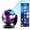 Black, variant on Galaxy Projector Night Light, HD 5D Dynamic Holographic Projector, 360° Adjustable, USB Powered with 24 HD Film Slides, Galaxy & Ocean Projection for Bedroom Ceiling Wall Decor