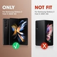 thumbnail image 2 of Decase for Samsung Galaxy Z Fold 4 Case with Kickstand,Ultra Slim Phone Cover with Front Screen Protector & Hinge Protection Anti-Scratch Case for Samsung Galaxy Z Fold 4 5G,Gray, 2 of 8