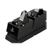 PowerA Complete Charging Station - Charging stand + AC power adapter - 3 output connectors (USB, 2 x controller connector) - for Sony PlayStation 4, Sony PlayStation 4 Pro, Sony PlayStation 4 Slim