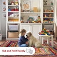 thumbnail image 3 of nuLOOM Tammara Bohemian Hand Braided Area Rug, 7' 6" x 9' 6", Multi, 3 of 8