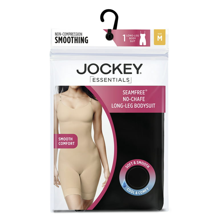 NEW Jockey Generation™ Women's Size Large Body Concealer Long Leg Bodysuit