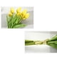 thumbnail image 3 of Naiovety PU Precio asequible Flores artificiales para cualquier ocasión Flores ecológicas para decoración Jardín interior o exterior Flores artificiales amarillo, 3 of 6