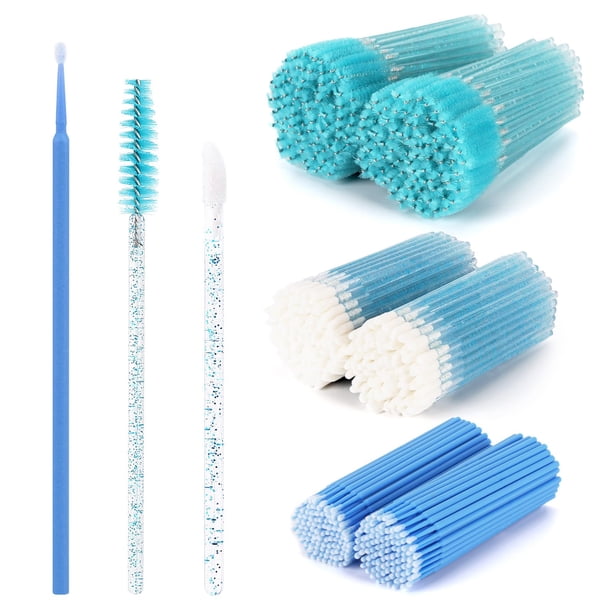 Kit de suministros para extensiones de pestañas Tbestmax, 600 unidades con bobinas