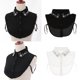 thumbnail image 5 of Sonducket Womens Detachable Half Shirt Blouse False Dickey Collar Black Rhinestone Collar Type2, 5 of 6