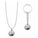 thumbnail image 1 of Kit Llavero Y Dije Deportes Deportista Colgante Cadena Acero, 1 of 1