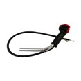 TUMALL String Trimmer Handle Switch Throttle Cable Aluminium Tube