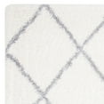 thumbnail image 2 of SAFAVIEH Fontana Catrina Geometric Shag Area Rug, Cream/Grey, 8' x 10', 2 of 10