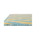 thumbnail image 3 of Jill Zarin Outdoor Collection Area Rug - Napa (13' 1" Square Yellow and Aqua/Yellow), 3 of 11