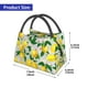 thumbnail image 2 of Fotbe Lemon Seamless Pattern Oil Painting Effect Bolsa Térmica Portátil con Estampado, Bolsa de Entrega de Alimentos Aislada, Bolsa Reutilizable de Gran Capacidad para Comidas y Supermercado, 2 of 6