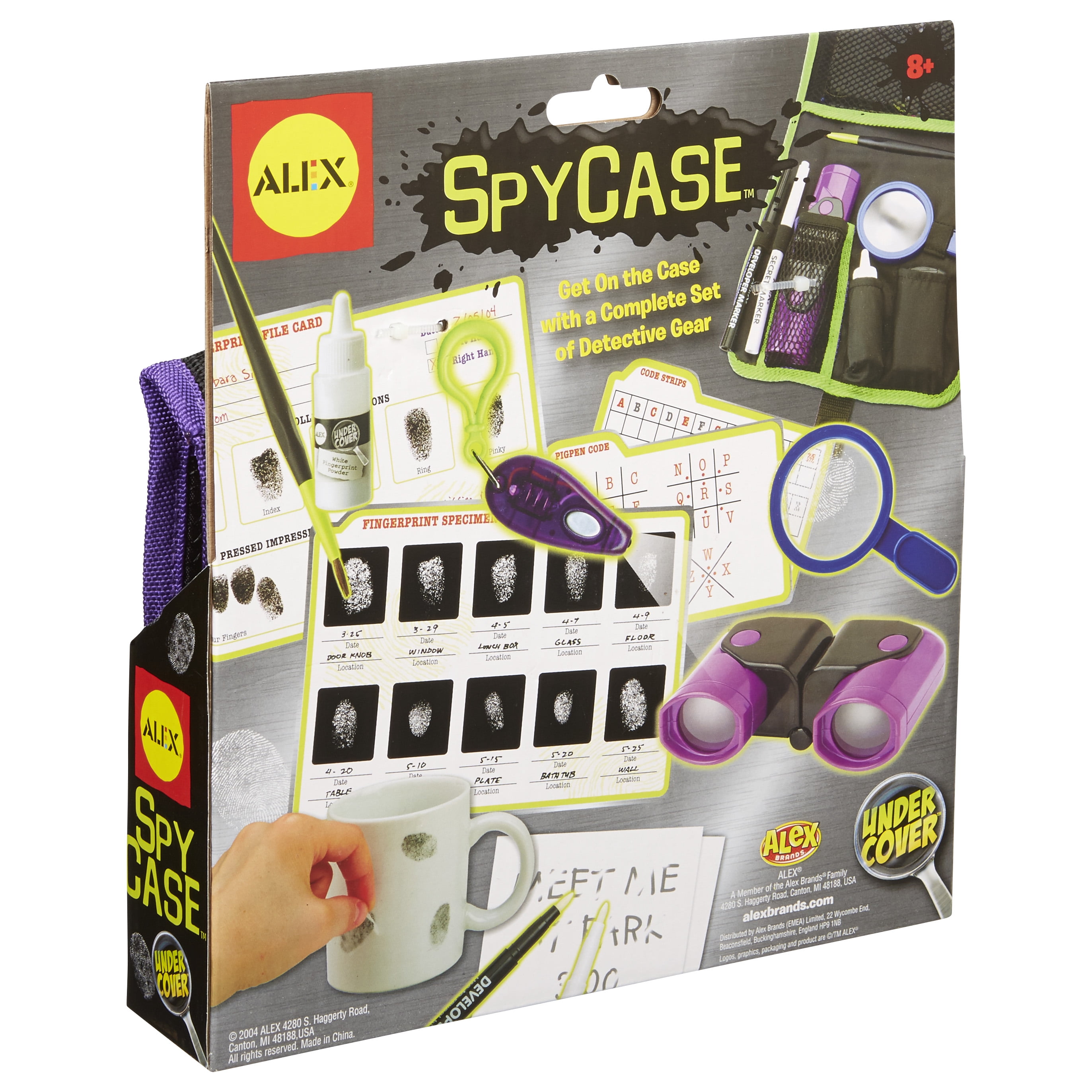 alex toys undercover spy case detective gear set