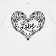 thumbnail image 4 of Inktastic Valentine's Day Love Decorated Heart Boys or Girls Baby T-Shirt, 4 of 5