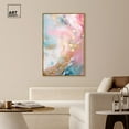 thumbnail image 3 of Cosmic Streams Canvas Geode Wall Art by Art Remedy, Gold Frame, 36" x 54", 3 of 7