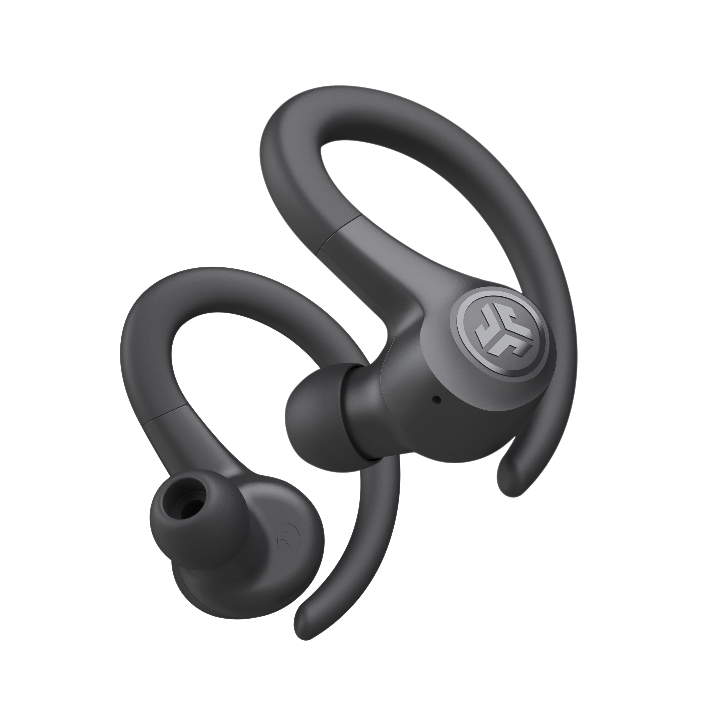 JLab Go Sport+ Wireless Workout Earbuds, 35 Hr Playtime, Secure Earhook, Custom Sound & Controls, Graphite