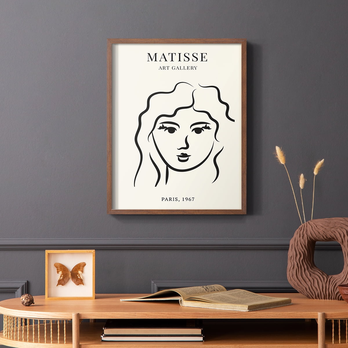 Matisse LXX Framed Print - Solid Wood