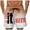 Orange, variant on Dvkptbk Mens Slim Shorts Printing Pockets Quick Dry Swimsuit Sports Swim Trunks Pants for Surfing, Rafting, Fishing, Hiking, Party Shorts - Summer Savings Clearance