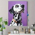 thumbnail image 4 of Dalmatian Dog Portrait Canvas Print Wall Art for Living Room Bedroom Office Pet Lover Home Decor Wall Art, 4 of 8