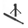 7299 Photography Extension Rod Invisible Selfie Pole Folded Tripod Handle 28cm-111cm Adjustable Length Compatible with ONE X / ONE R Series