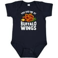 thumbnail image 3 of Inktastic Buffalo Wings Game Day Snack Boys or Girls Baby Bodysuit, 3 of 5