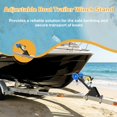thumbnail image 2 of Soporte de cabrestante ajustable para bote DITKOK, 1200 lb, con remolque, 2 of 8