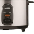 thumbnail image 3 of Brentwood TS-15 8 Cup Stainless Steel Rice Cooker with Measuring Cup and Spatula, 3 of 4